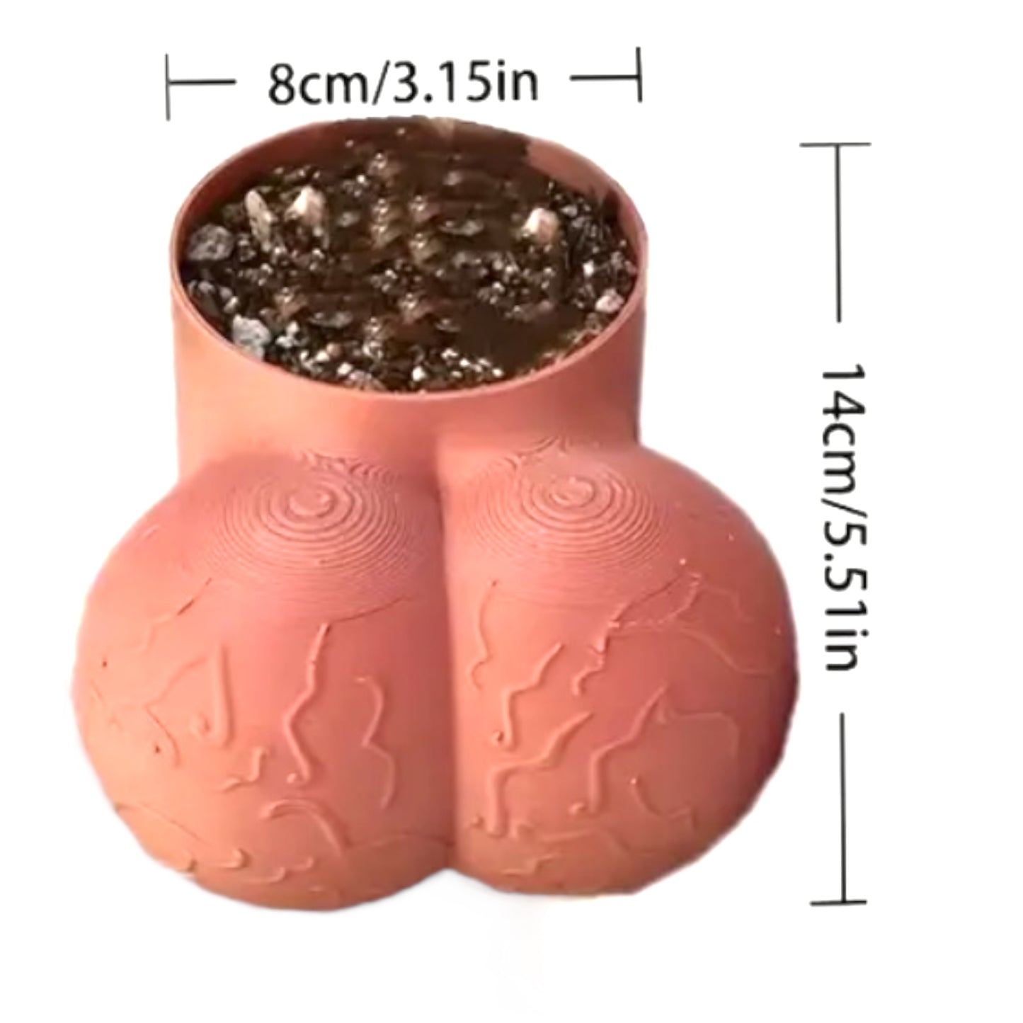 Kinky Pleasure - T182 - Balls For Plant Vase - 8x14cm