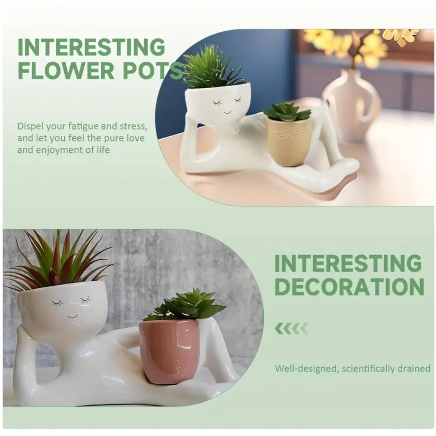 Kinky Pleasure - T183 - Lazy Flower Pot - 24cm