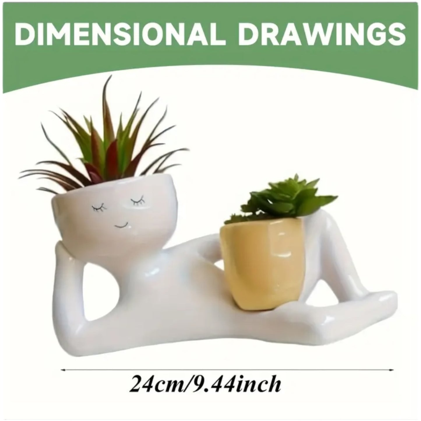 Kinky Pleasure - T183 - Lazy Flower Pot - 24cm
