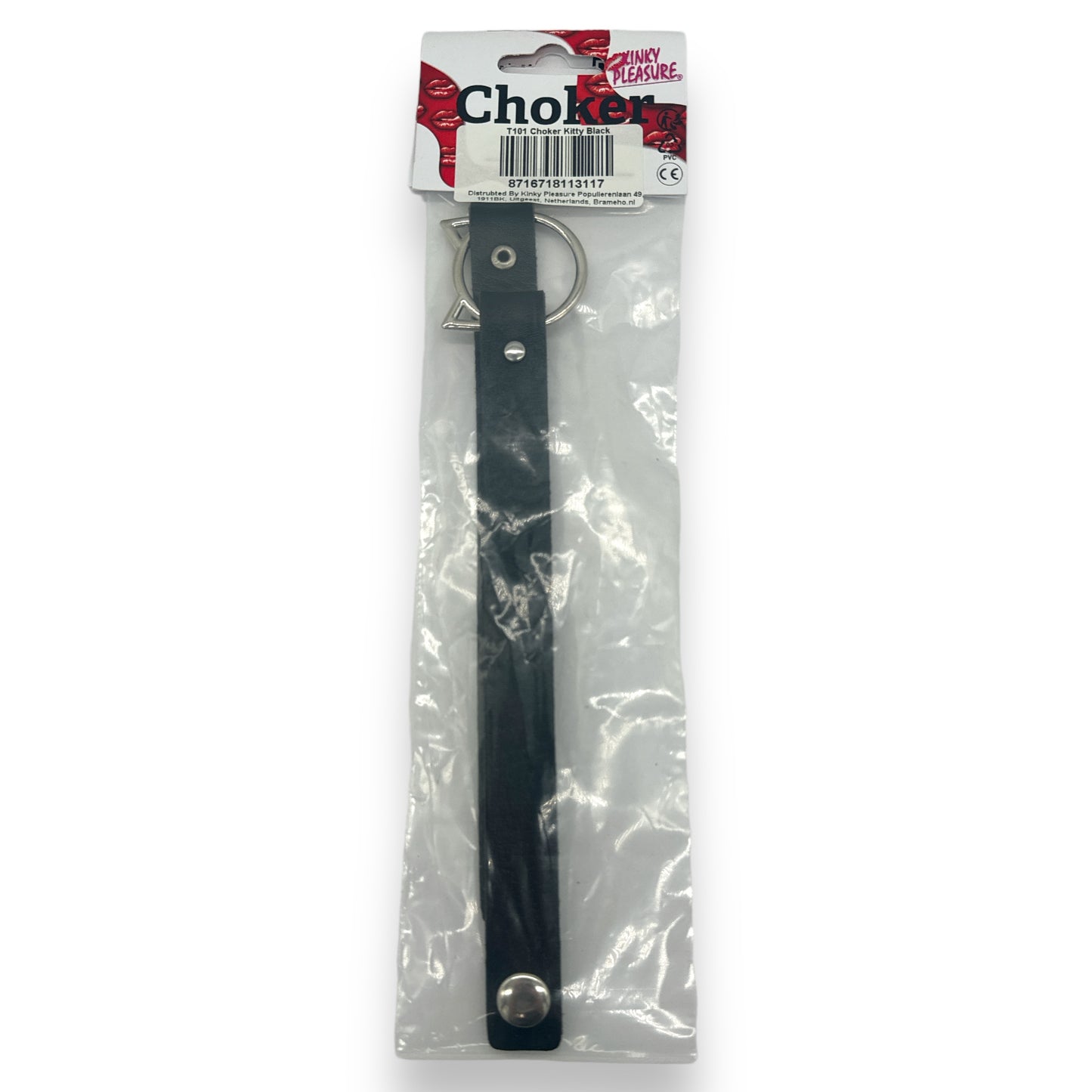 Kinky Pleasure - T101 - Choker Kitty - Black