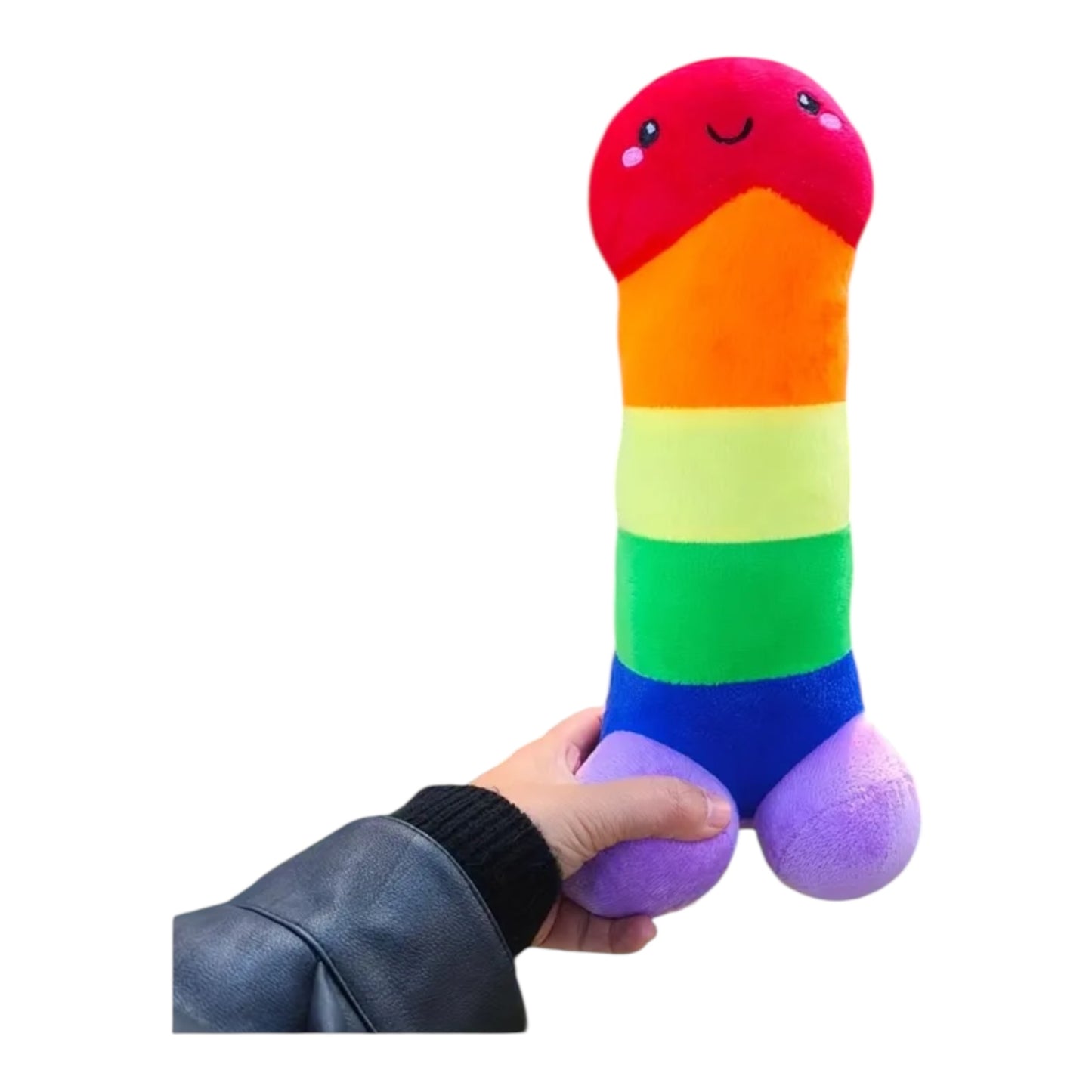 Kinky Pleasure - T203 - Plush Penis Rainbow Pride