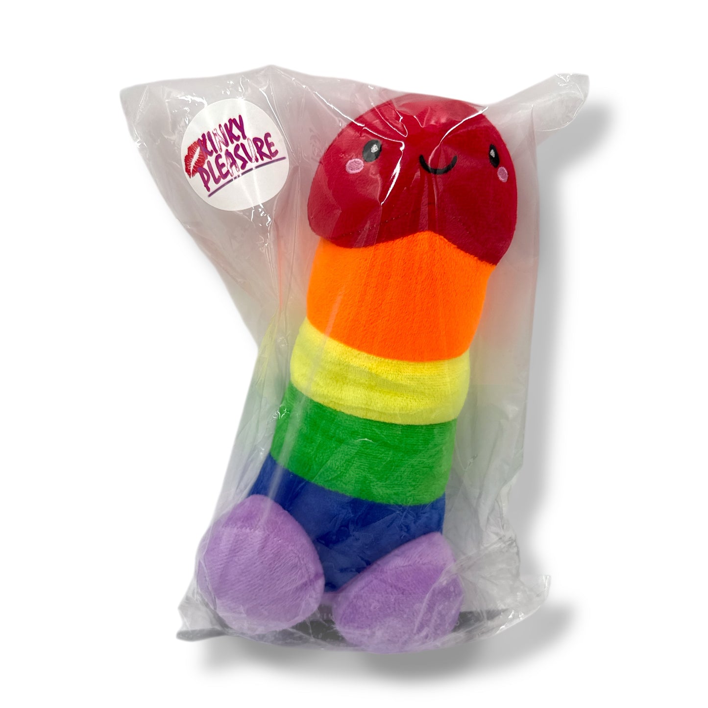 Kinky Pleasure - T203 - Plush Penis Rainbow Pride