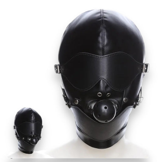 Kinky Pleasure - T154 - Extreme BDSM Bondage Masker - Elegant Cosplay & Sensual Accessory