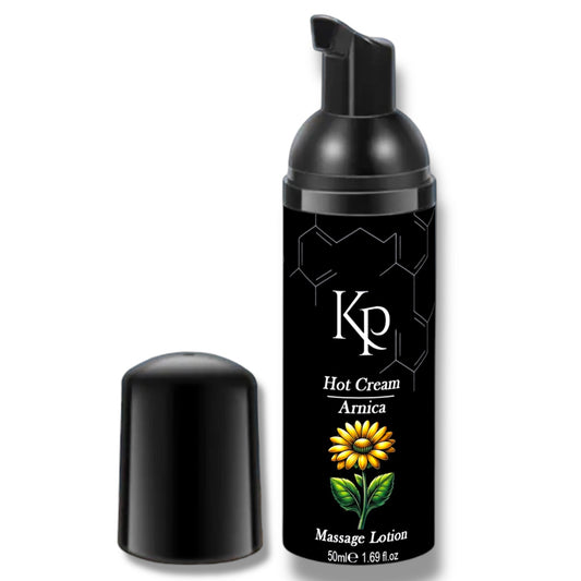 Kinky Pleasure - KPD016 - Hot Cream Arnica - Massage Lotion - 50ml