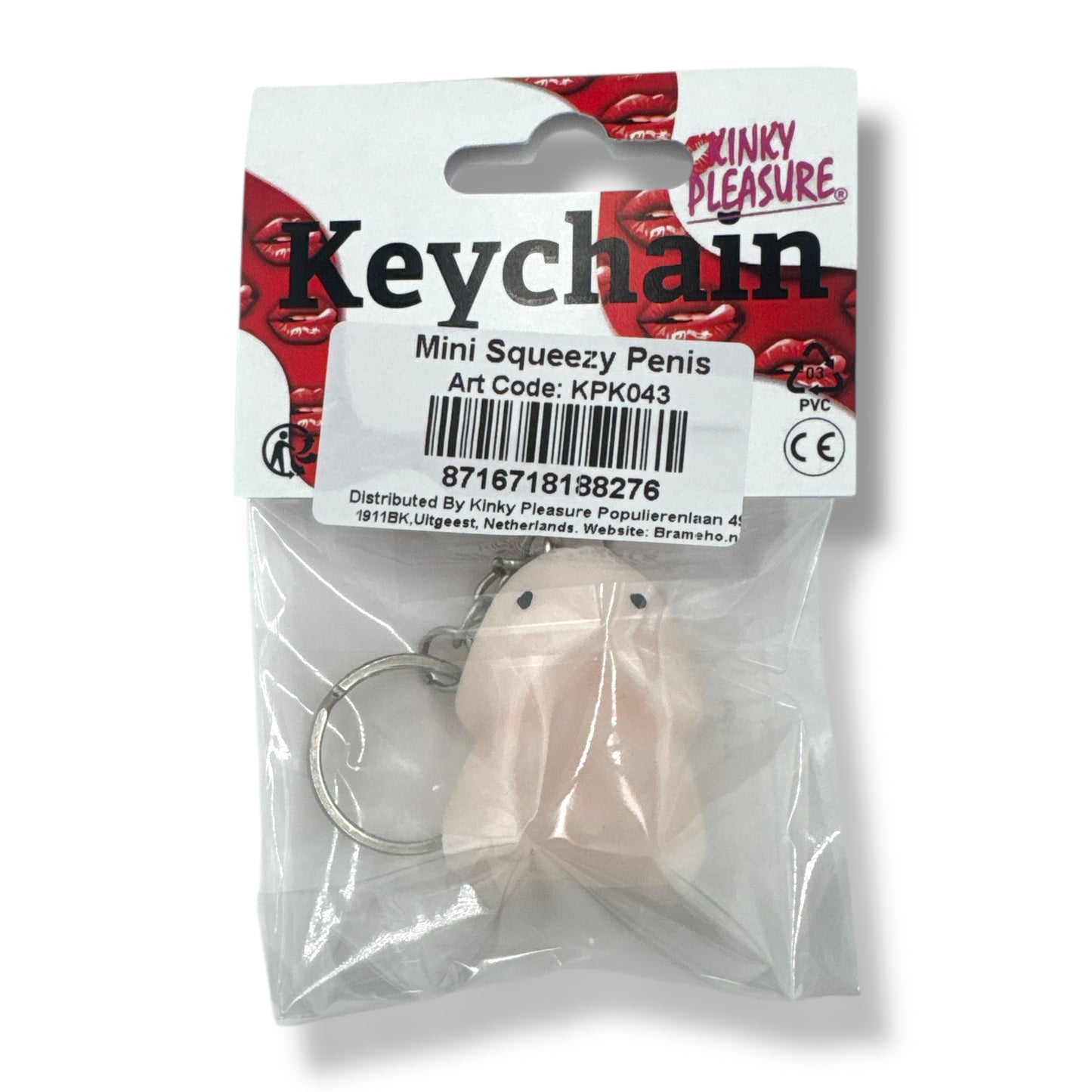 Kinky Pleasure - KPK043 - Keychain - Mini Squeezy Penis
