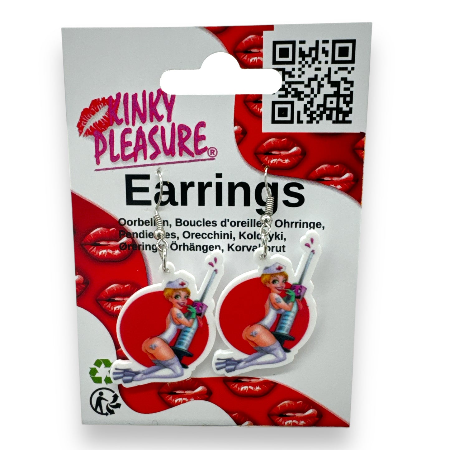 Kinky Pleasure - T107 - Earrings - Sexy Doctor