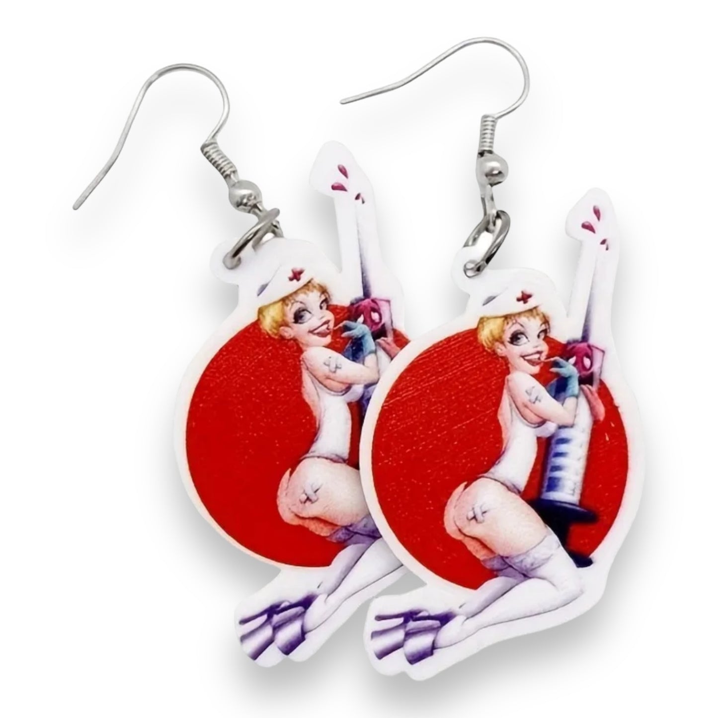 Kinky Pleasure - T107 - Earrings - Sexy Doctor
