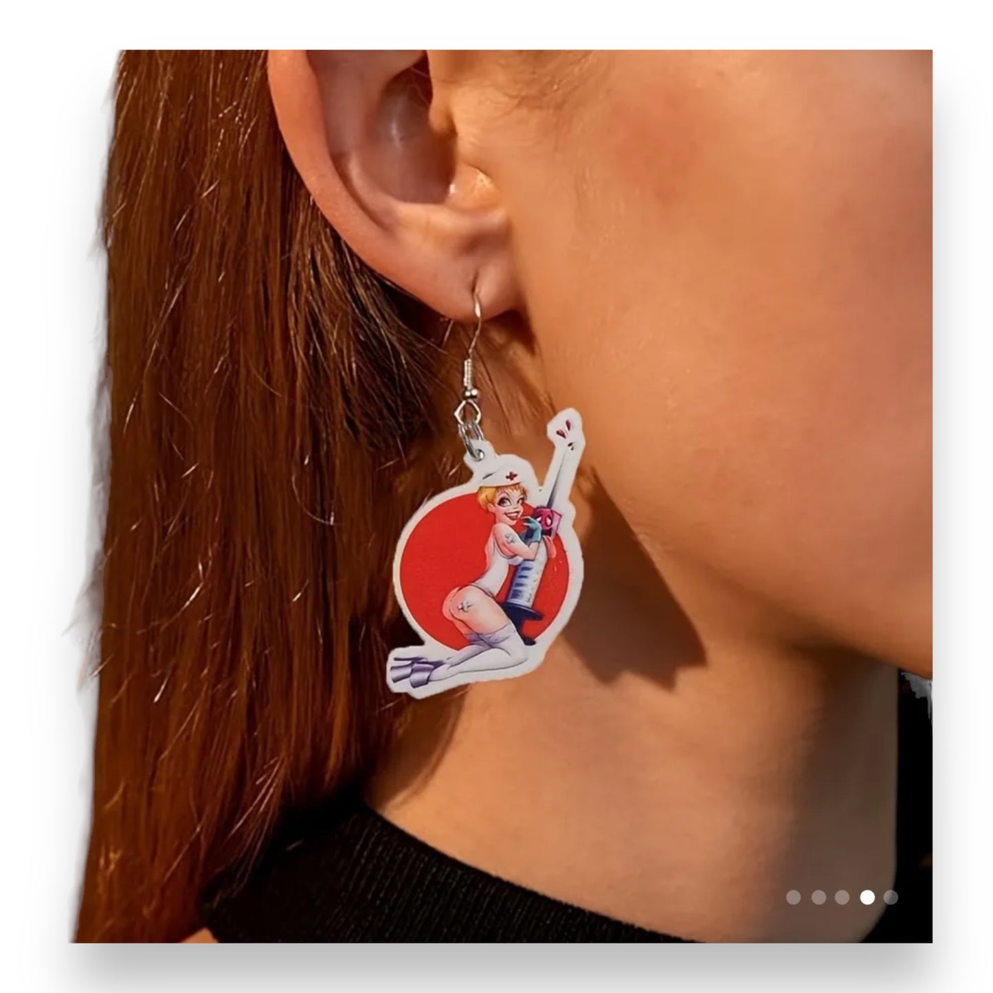 Kinky Pleasure - T107 - Earrings - Sexy Doctor