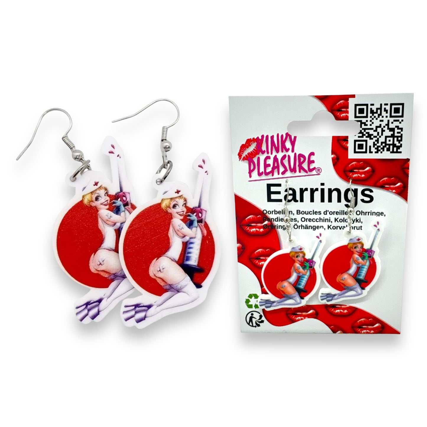 Kinky Pleasure - T107 - Earrings - Sexy Doctor