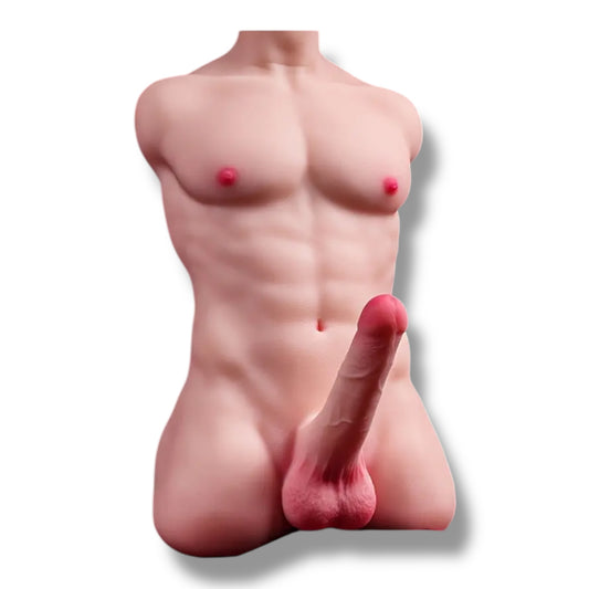 Kinky Pleasure - KPB001 - Mega Body's - Man - White - 8 kg - 50 x 24 cm - 19.6' x 9.4 inch