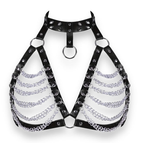 Kinky Pleasure - T089 - Sexy Body Chain - Black