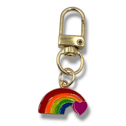 Kinky Pleasure - KPK011 - Keychain - Rainbow With Heart