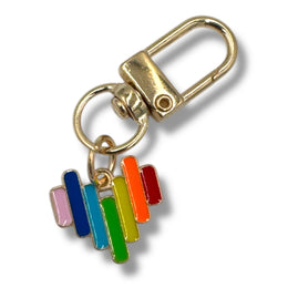 Kinky Pleasure - KPK012 - Keychain - Heart Pixelated