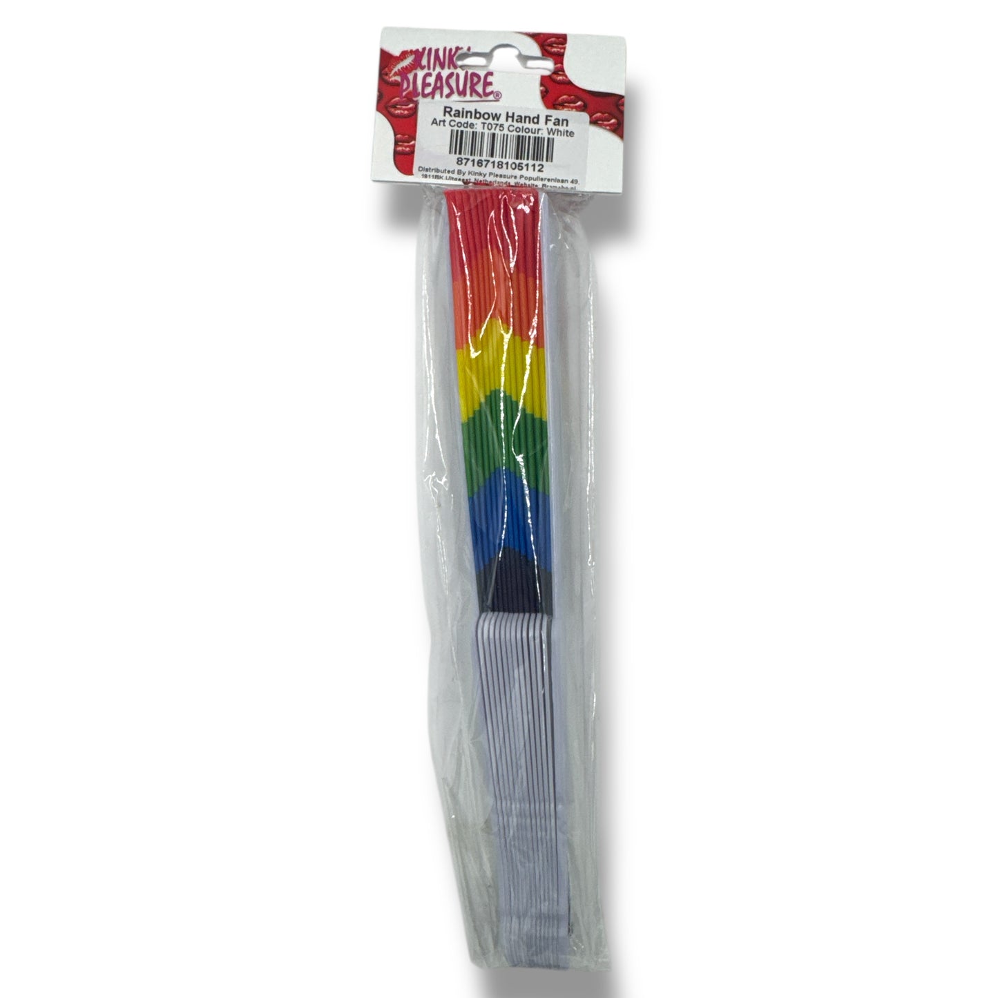 Kinky Pleasure - KPP026 - Pride - Rainbow Hand Fan