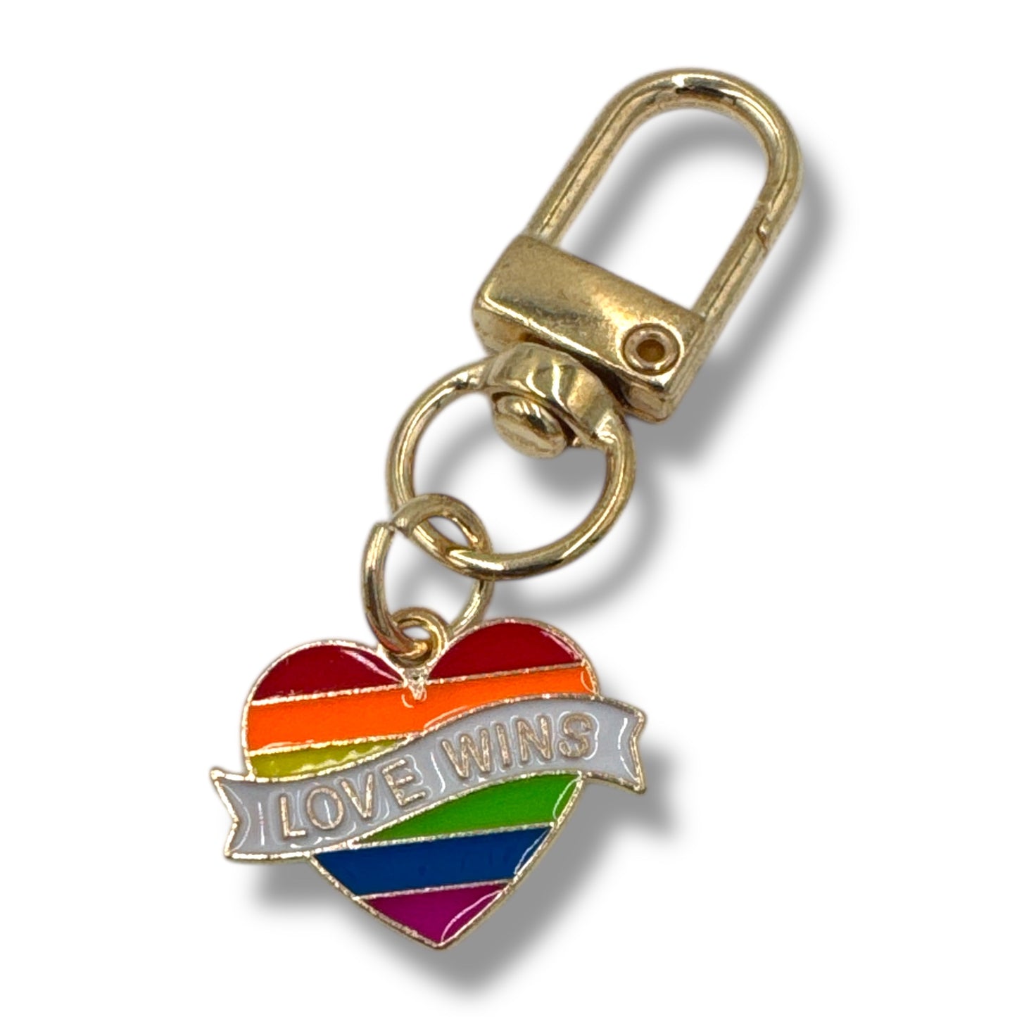 Kinky Pleasure - KPK014 - Keychain - Heart Love Wins