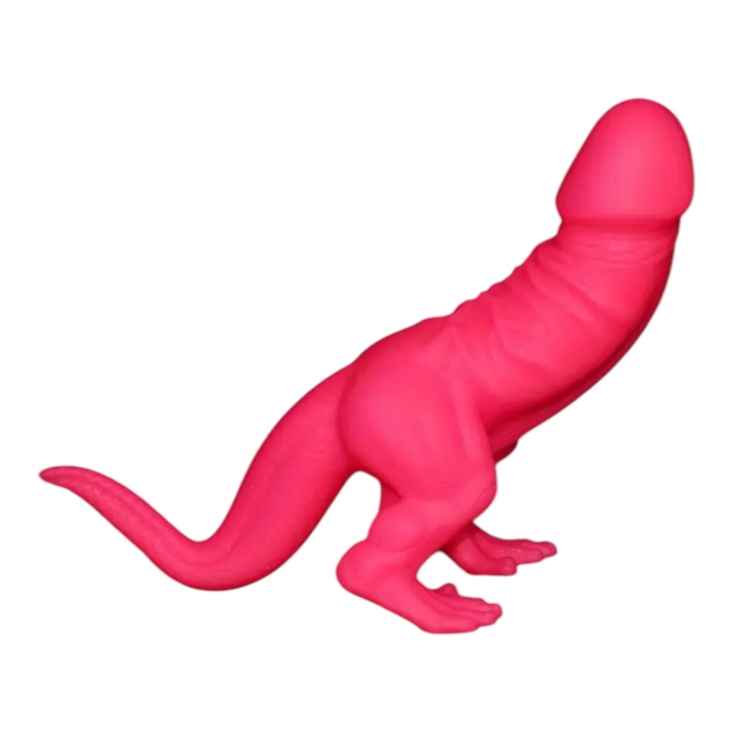 XXLTOYS - T186 - DINO - Realistic Dino Desing - Pink - Lengte 24cm x 8cm - Dia Head 4,8cm - Insert Length: 12cm