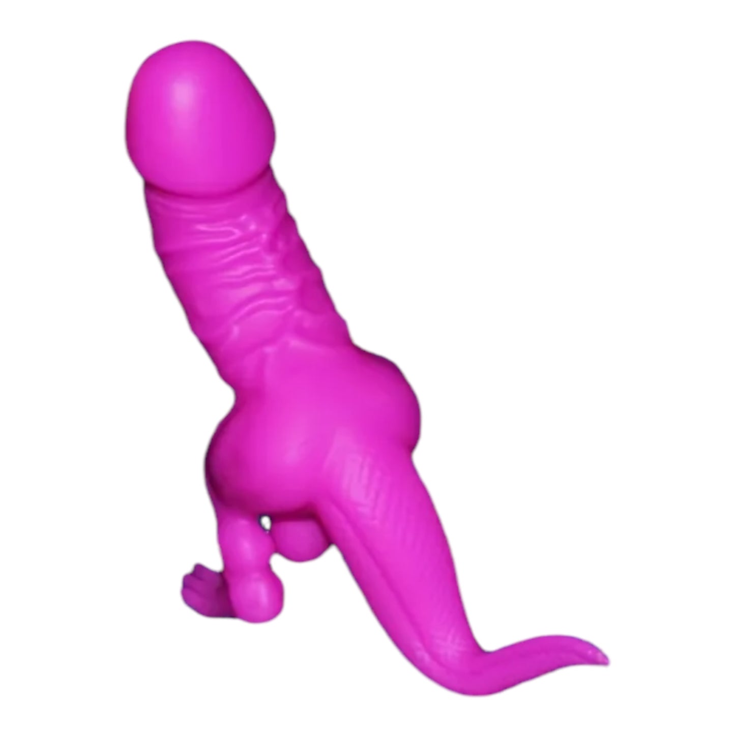 XXLTOYS - T186 - DINO - Realistic Dino Desing - Purple - Lengte 24cm x 8cm - Dia Head 4,8cm - Insert Length: 12cm