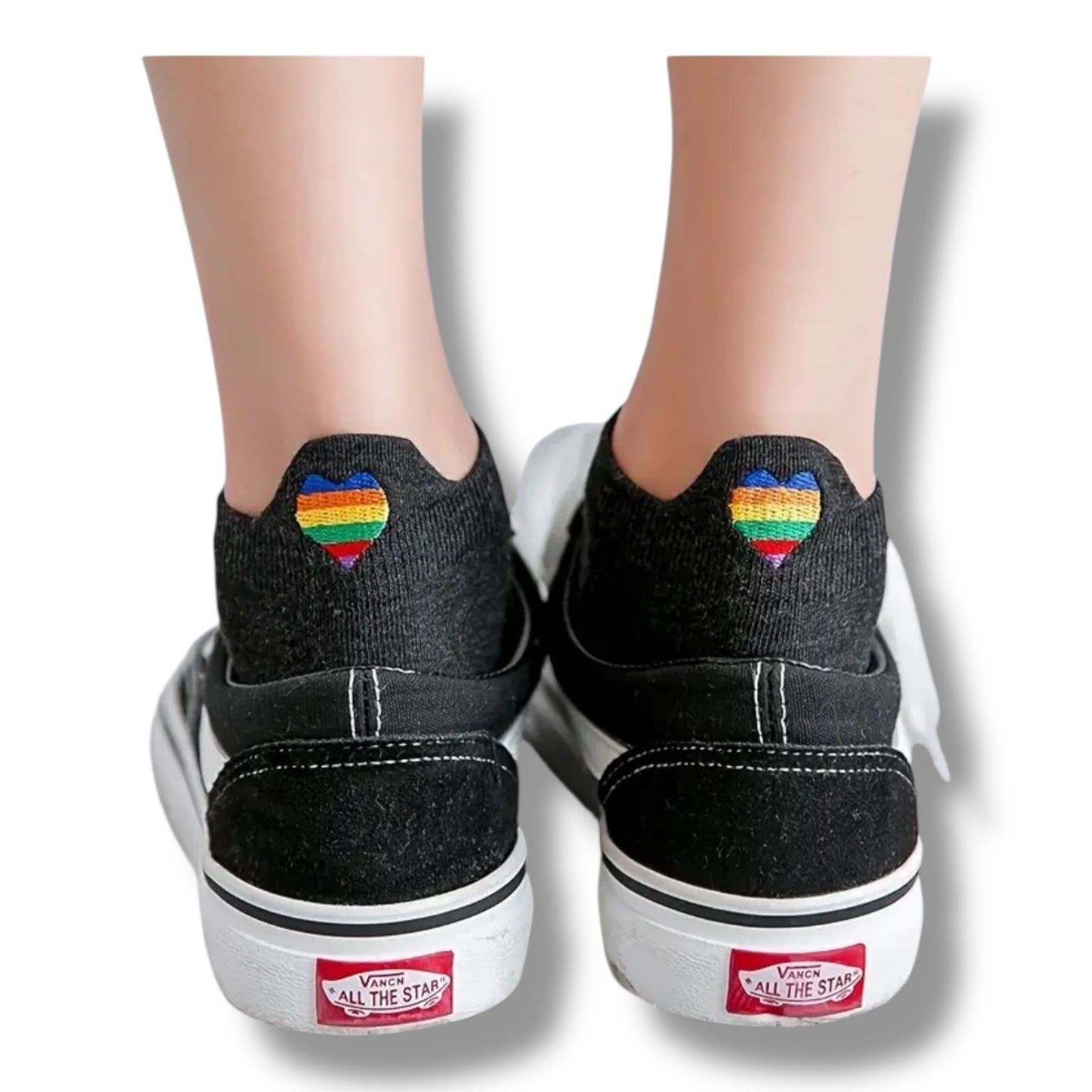 Kinky Pleasure - T209 - Socks Rainbow Heart – 10 Pair