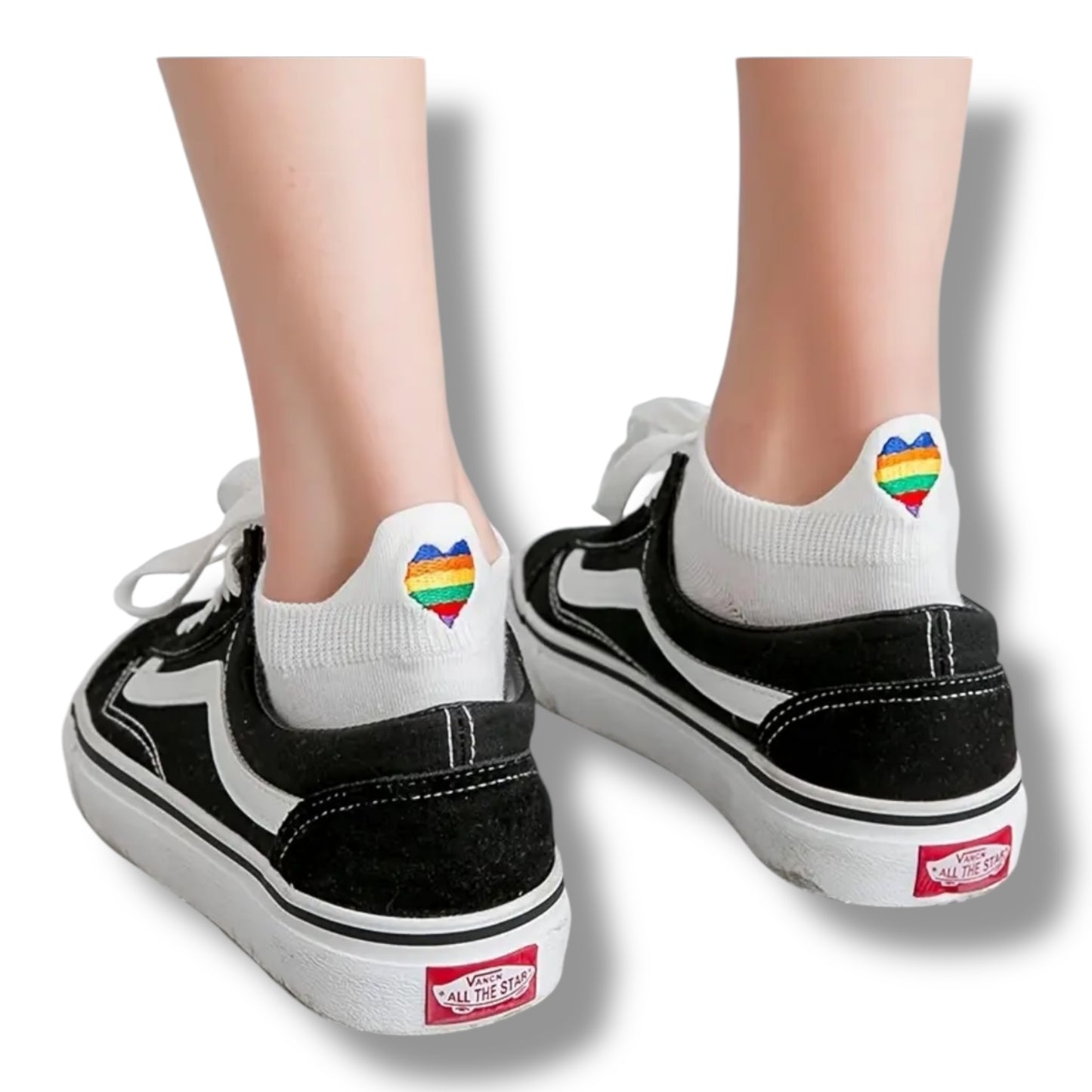 Kinky Pleasure - T209 - Socks Rainbow Heart – 10 Pair