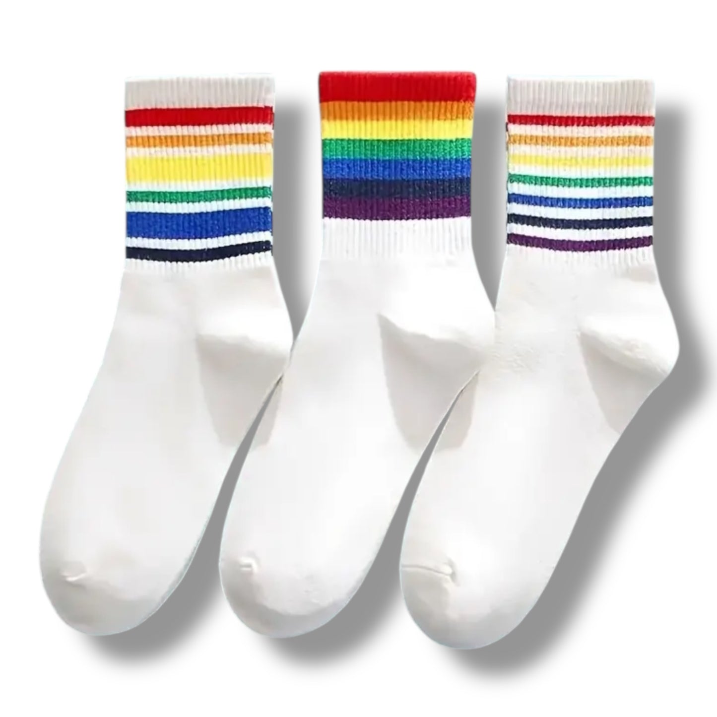 Kinky Pleasure - T210 - Socks Rainbow – 6 Pair