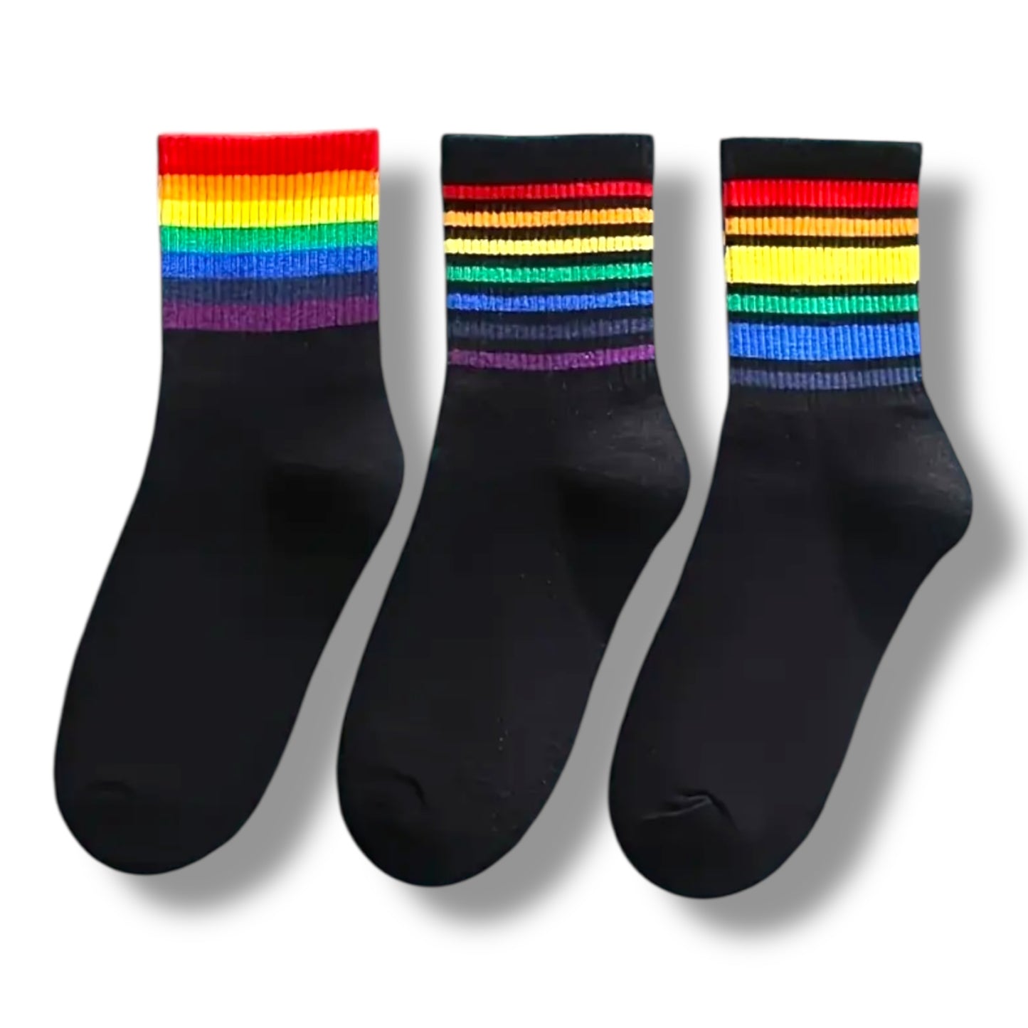 Kinky Pleasure - T210 - Socks Rainbow – 6 Pair