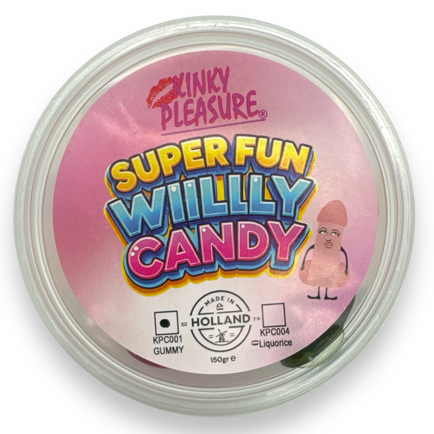 Kinky Pleasure - KPC001 - Super Fun Willy Candy - Gummy - 150 grams