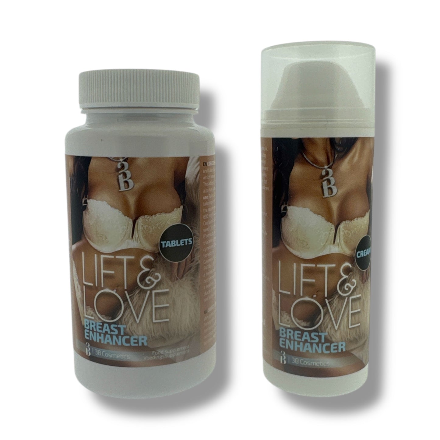 Cobeco - 2 - Pack - Lift & Love Breast Enhancer Cream & Tablets