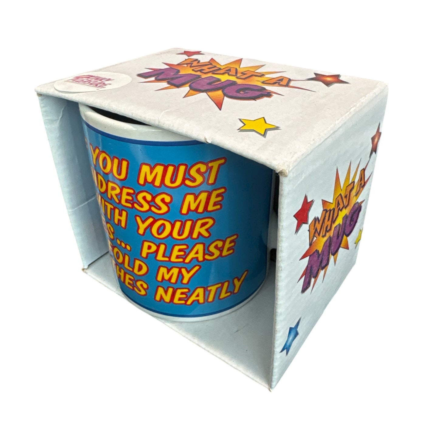 Kinky Pleasure - Mugs004 - If You Must Adress Me With Your Eyes... Please Fold My Clothes Neatly