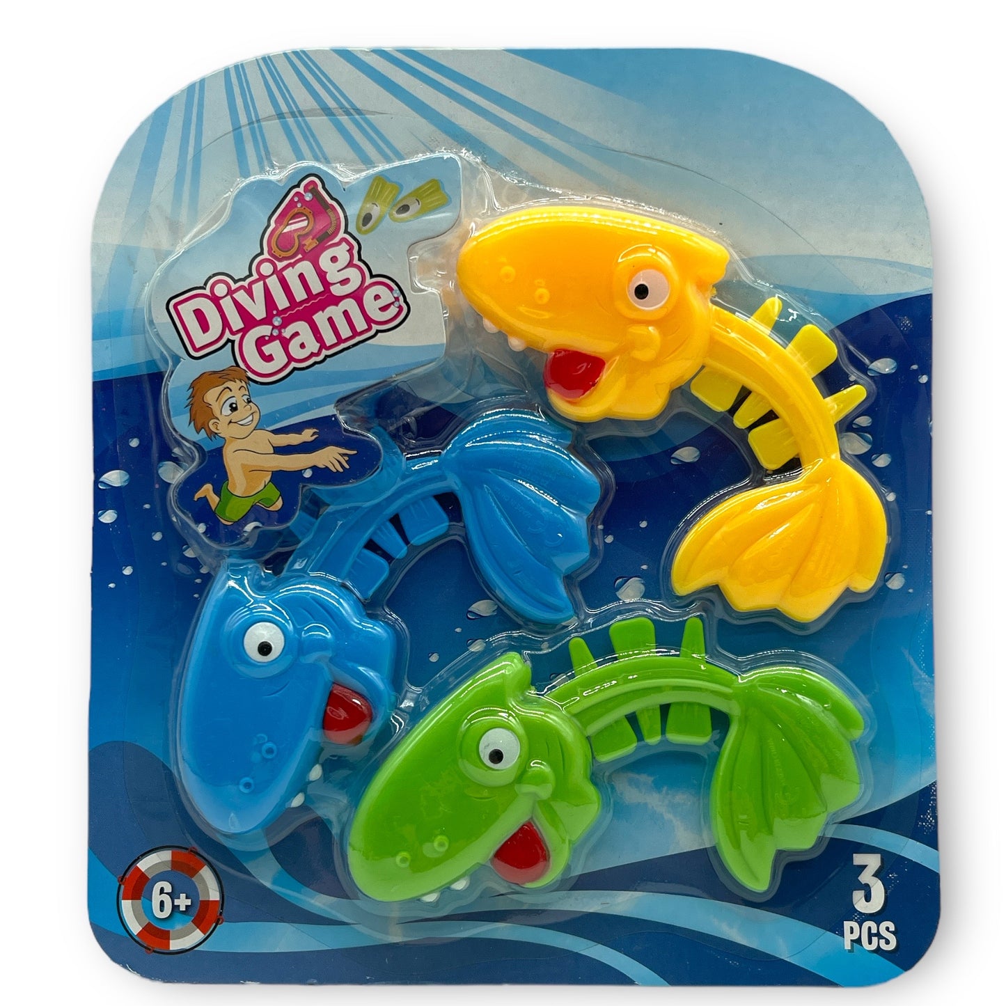 Kinky Pleasure - AC097 - Diving Game Fish 3 Pieces