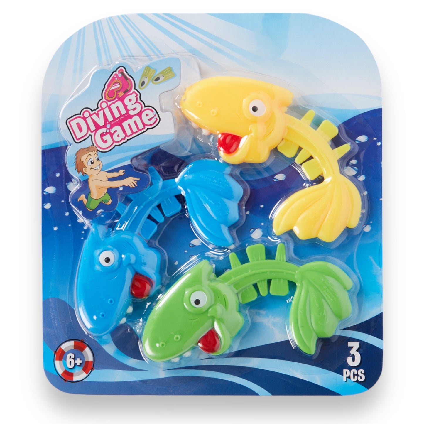 Kinky Pleasure - AC097 - Diving Game Fish 3 Pieces