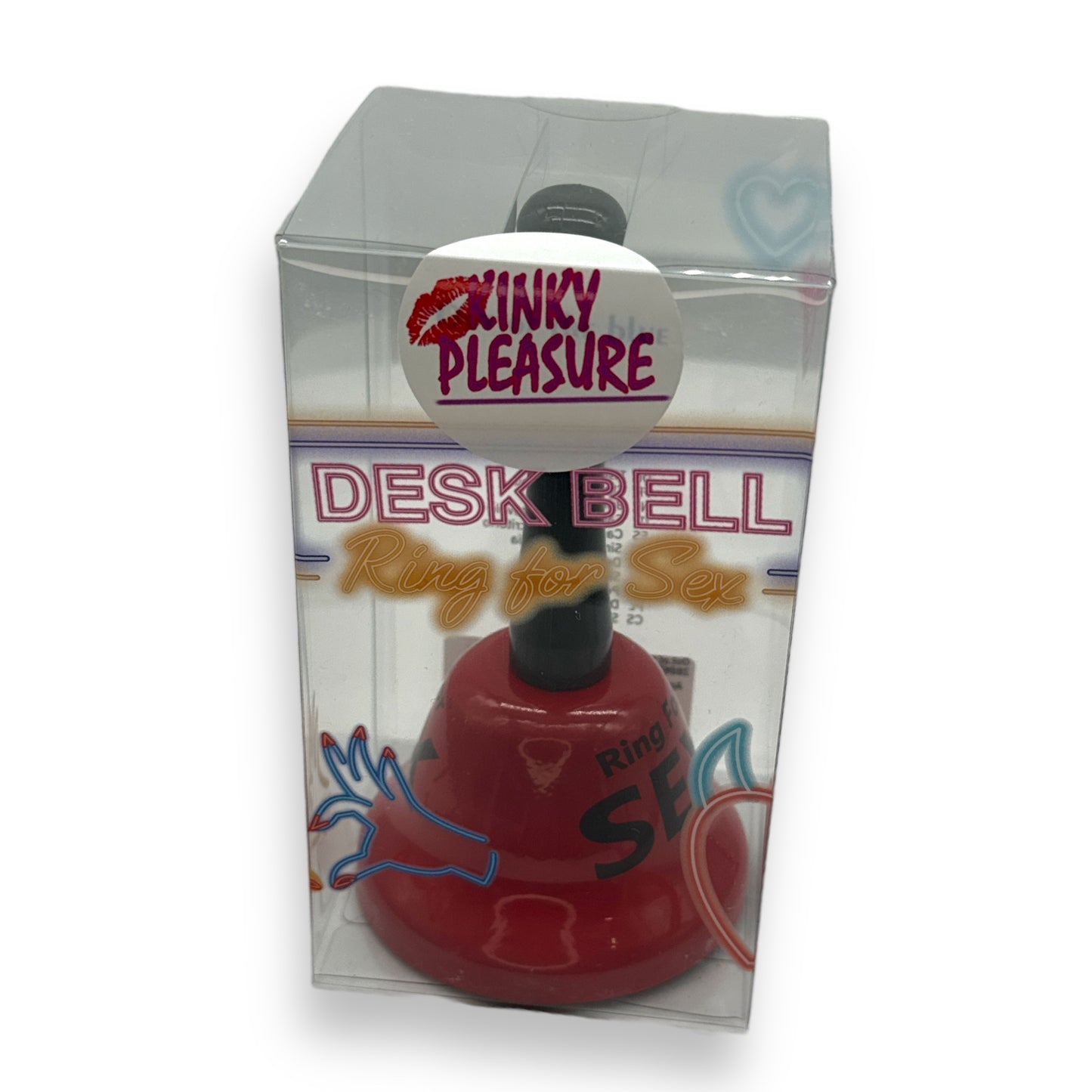 Kinky Pleasure - OB055 - 'Ring For Sex' Bell XL – 13 x 7 cm - 5 Colours