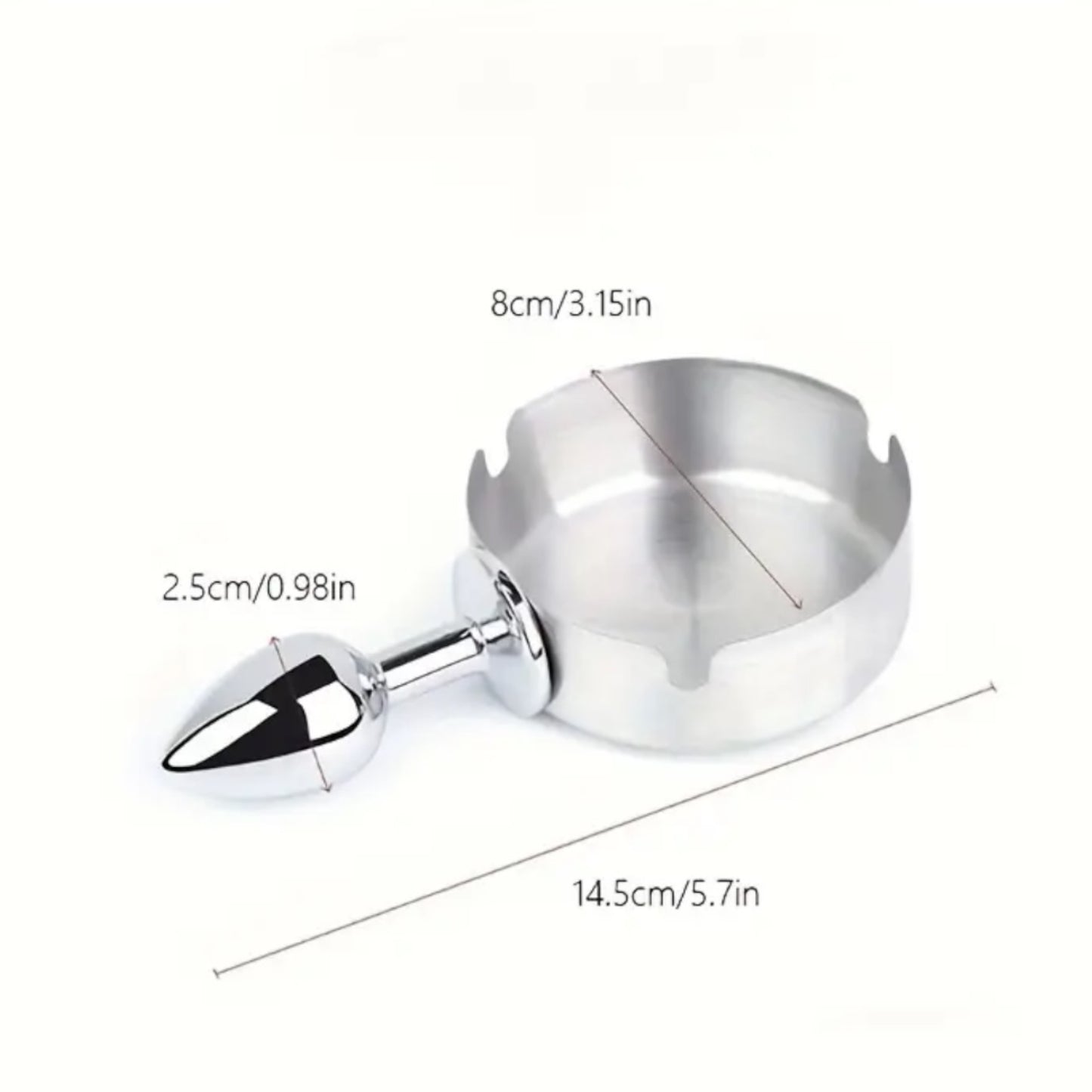 Kinky Pleasure - T231 - BDSM - Butt Plug - Kinky Ashtray