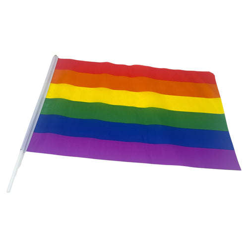 Kinky Pleasure - KPP006 - Rainbow Pride Flag - 6 Pieces - 40x46x30cm - Large