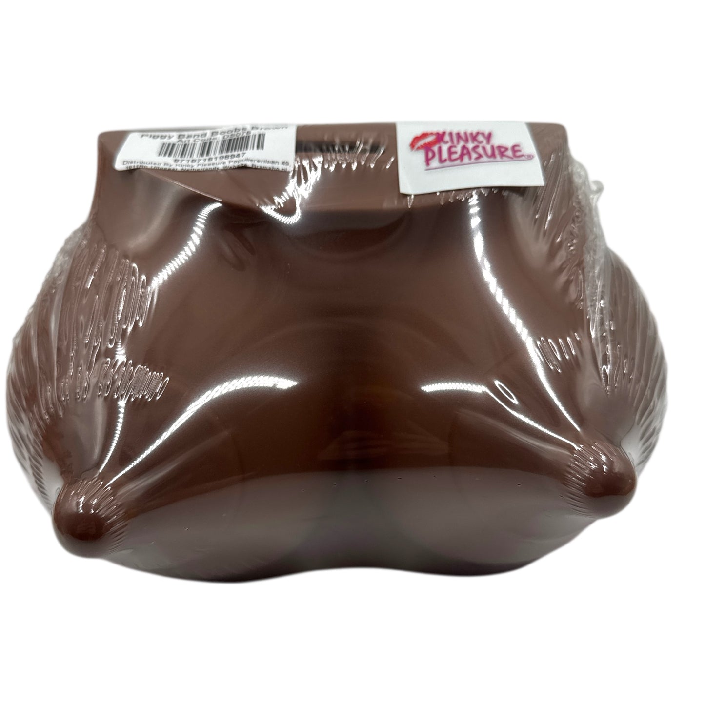Kinky Pleasure – DS076 – Boob Bank – Novelty Money Box – Dark Skin Tone