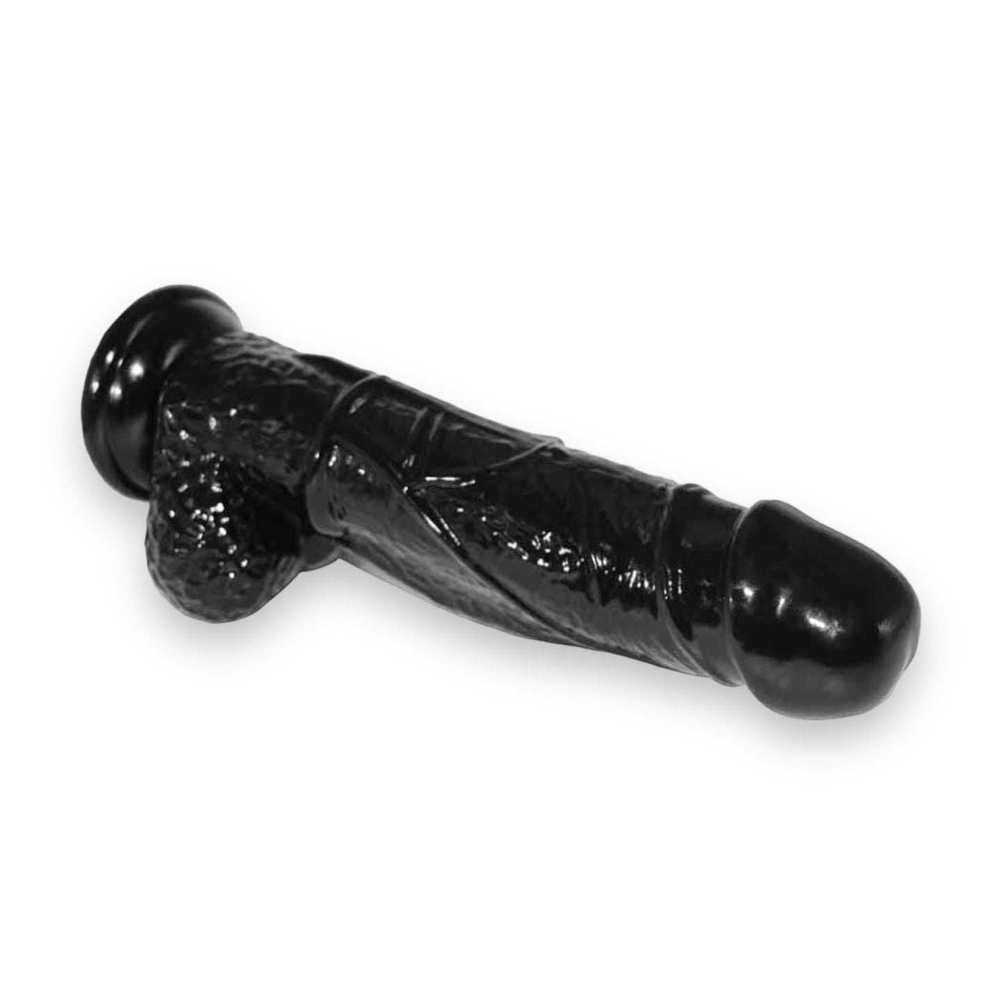Power Escorts - BR227 - Black - Monster John XL Mega Realistic Dildo - 30 CM / 11,8 Inch