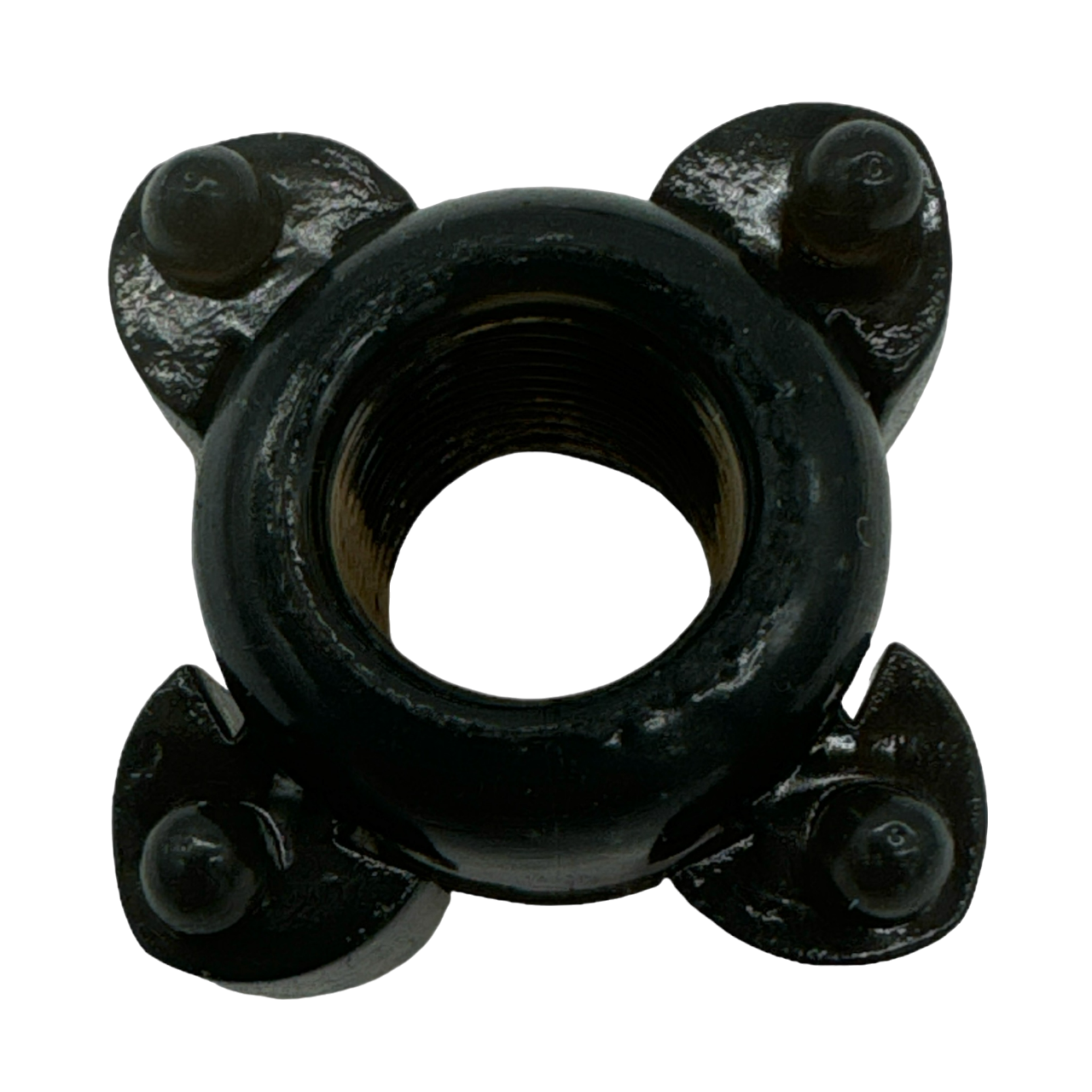 Power Escorts - BR290 - 60 pcs In Clear Jar Texture Cockring - Black - Extra Stretchable