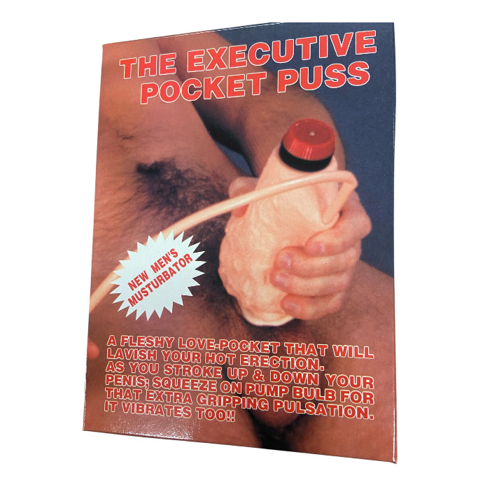 Pocket Pussy Vibrating Flesh Masturbator with Hand Pump | Realistic Feel | Colour Box - Club