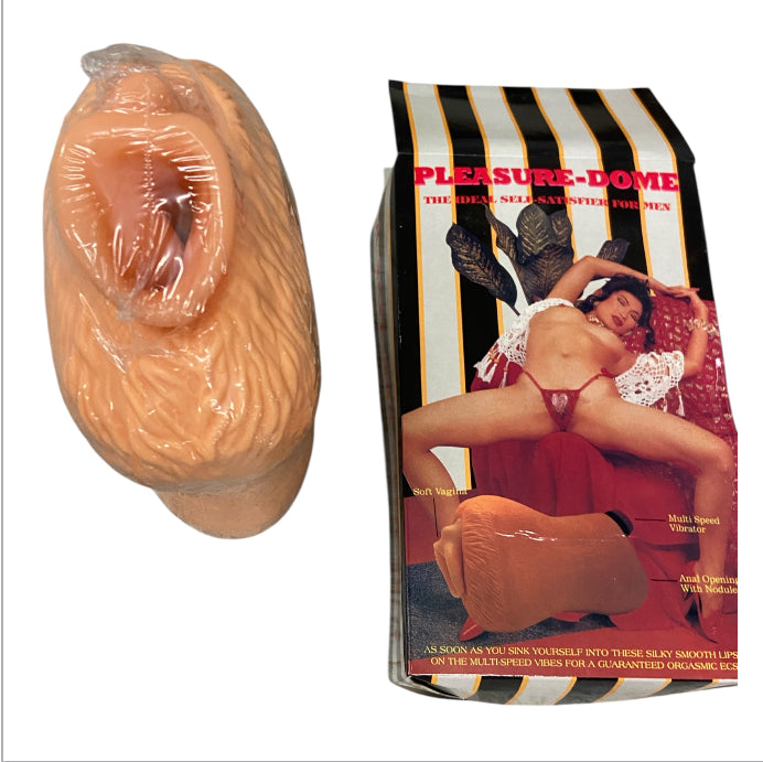Pleasure Dome Vibrating Flesh Pussy Masturbator | Realistic Male Stroker