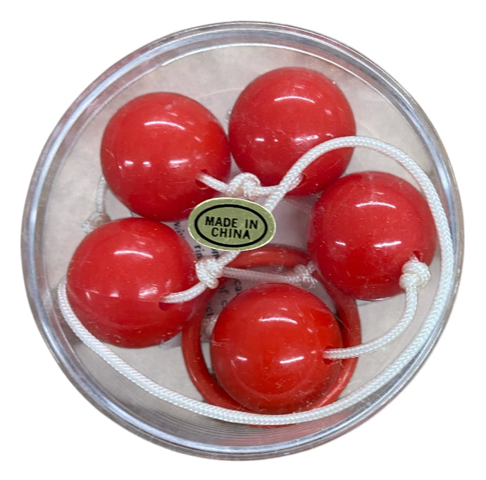 Red Kegel Balls – Strengthen & Tone | Handy Clear Box - Club