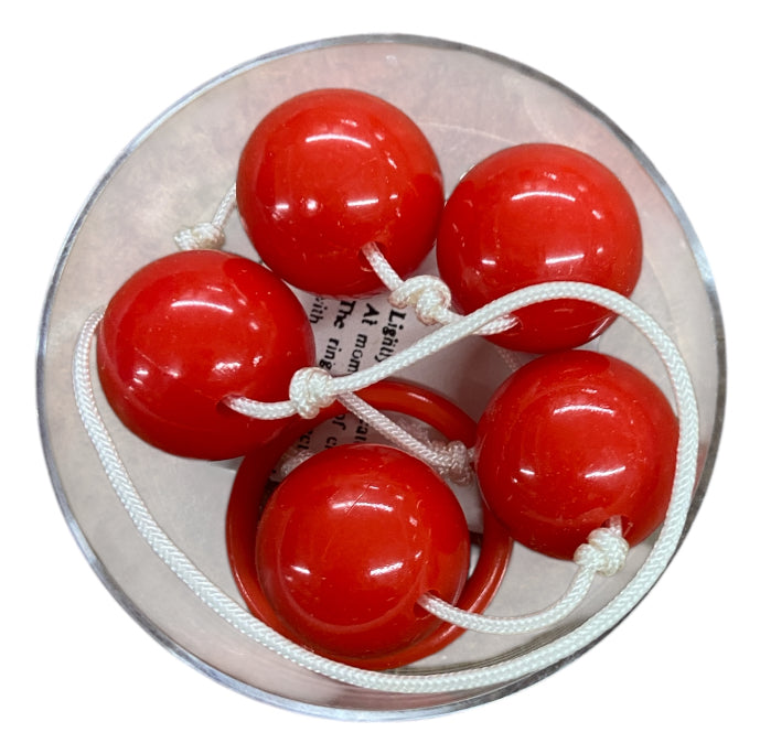 Red Kegel Balls – Strengthen & Tone | Handy Clear Box - Club