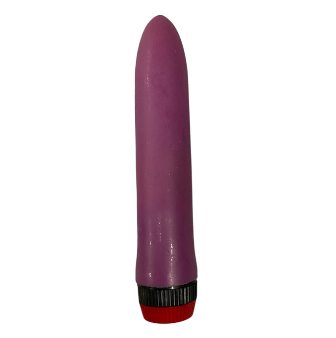 Purple Smooth Vibrator – 18 cm, Battery Operated, Window Box Packaging - Club