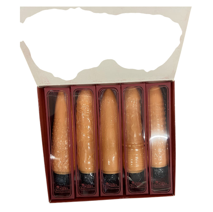 Bedside Pleasure Kit | 5 Exciting Realistic Vibrators | Erotic Gift Set - Club