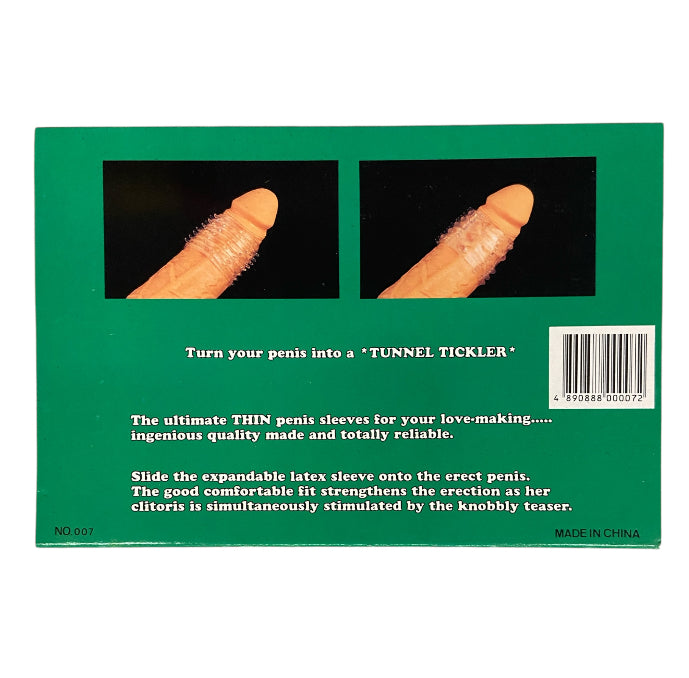 One A Day 7-Piece Erotic Gift Set | 7 Clear Penis Sleeves