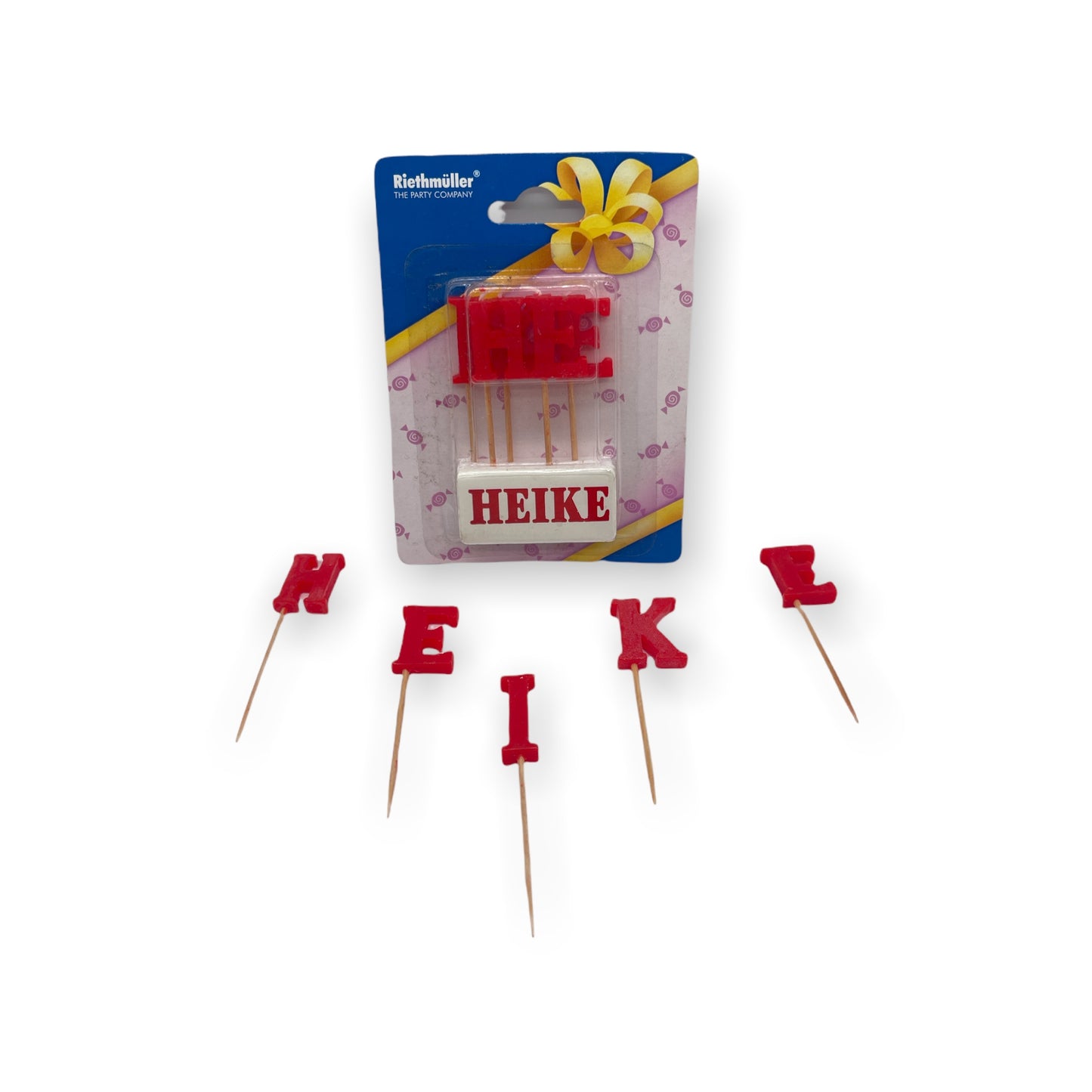 Timmy Toys - Riethmuller - Birthday Candles In Many Names - 2 Colours