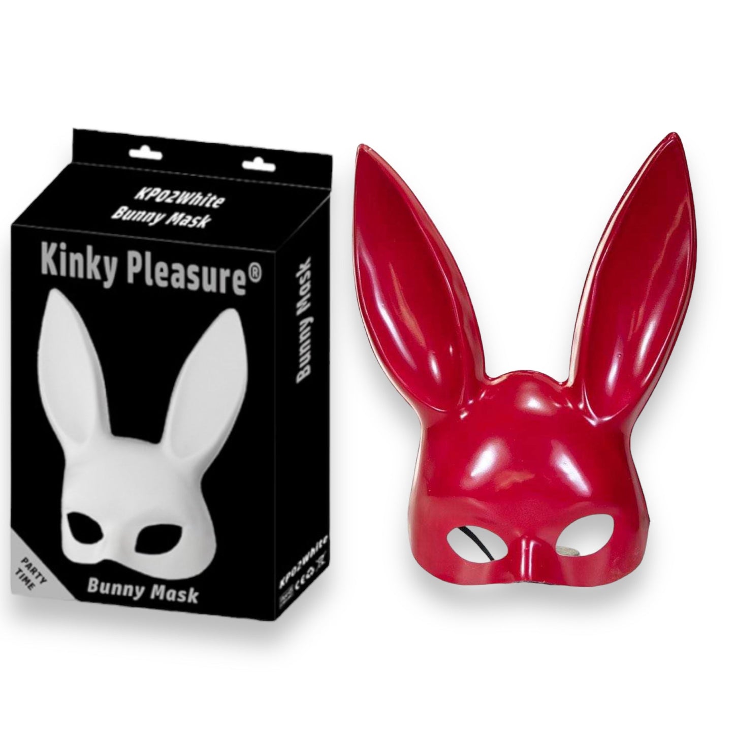 Kinky Pleasure - KP002 - Bunny Mask - 6 Colours - With Colour Box