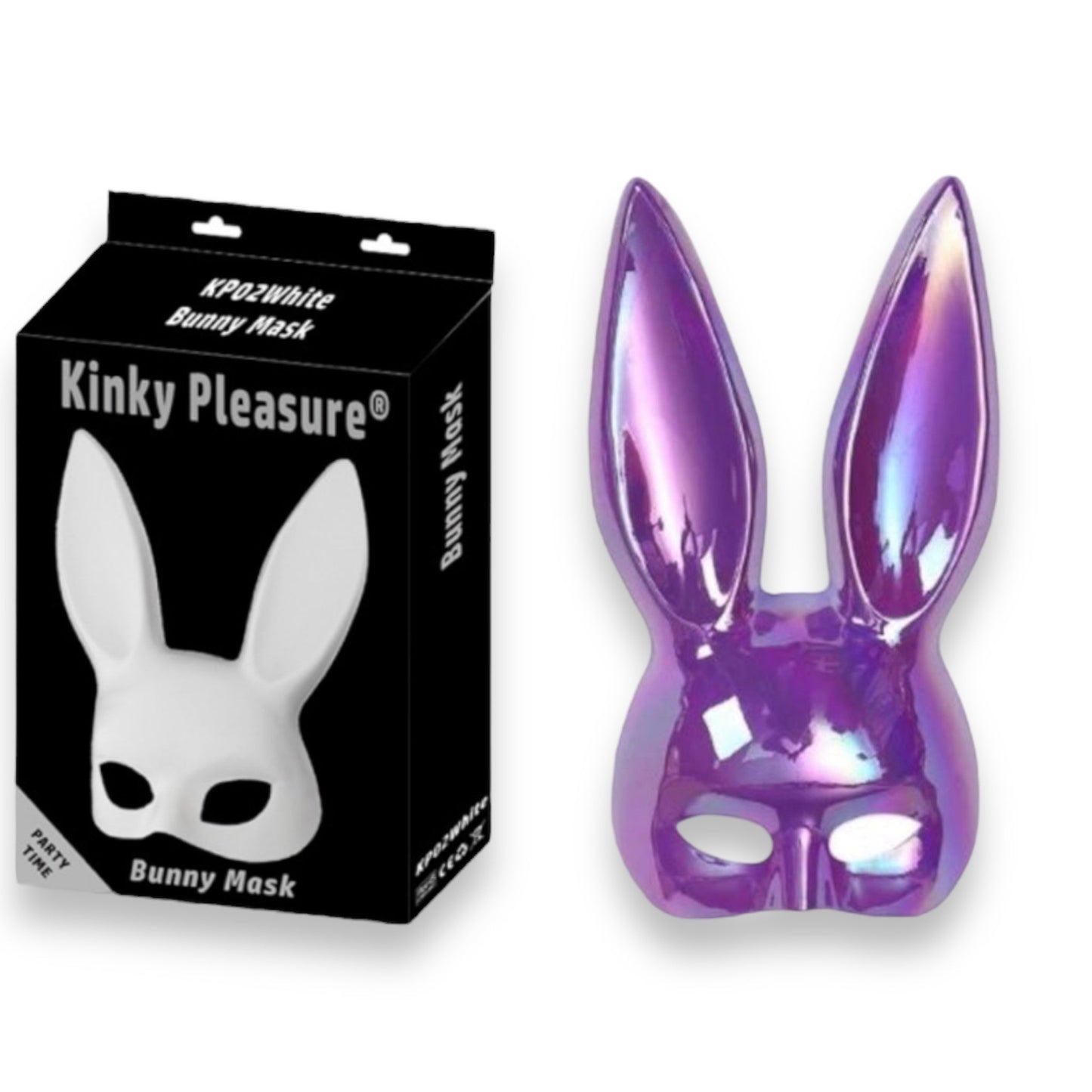 Kinky Pleasure - KP002 - Bunny Mask - 6 Colours - With Colour Box