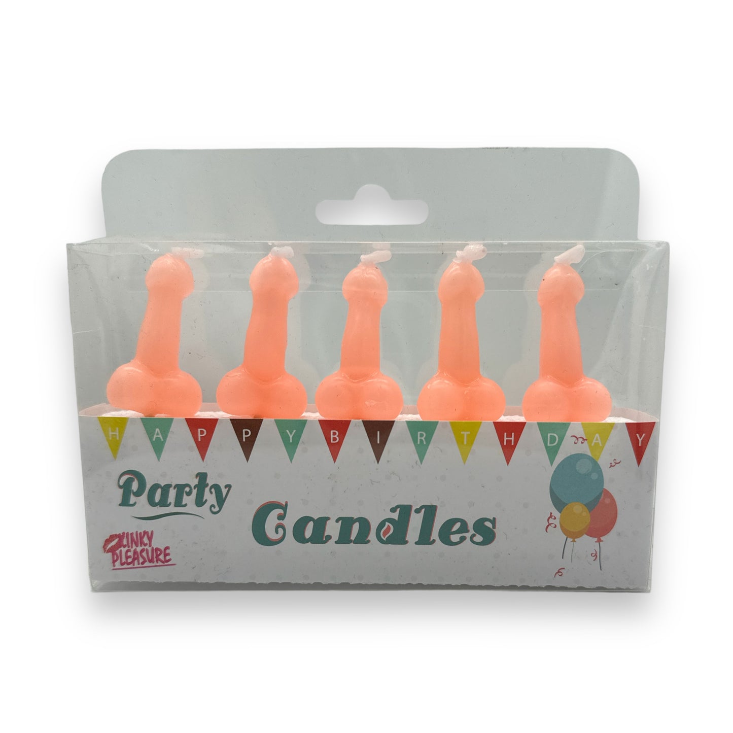 Kinky Pleasure - KP012 - Penis Candle - 5 Pieces - Beige