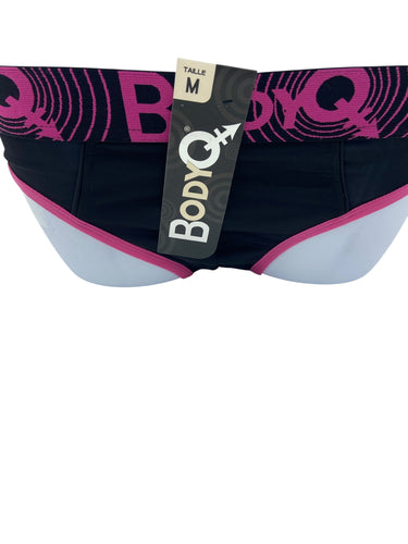BodyQ Male Lingerie – Jockstrap Black Pink Size S, M, L