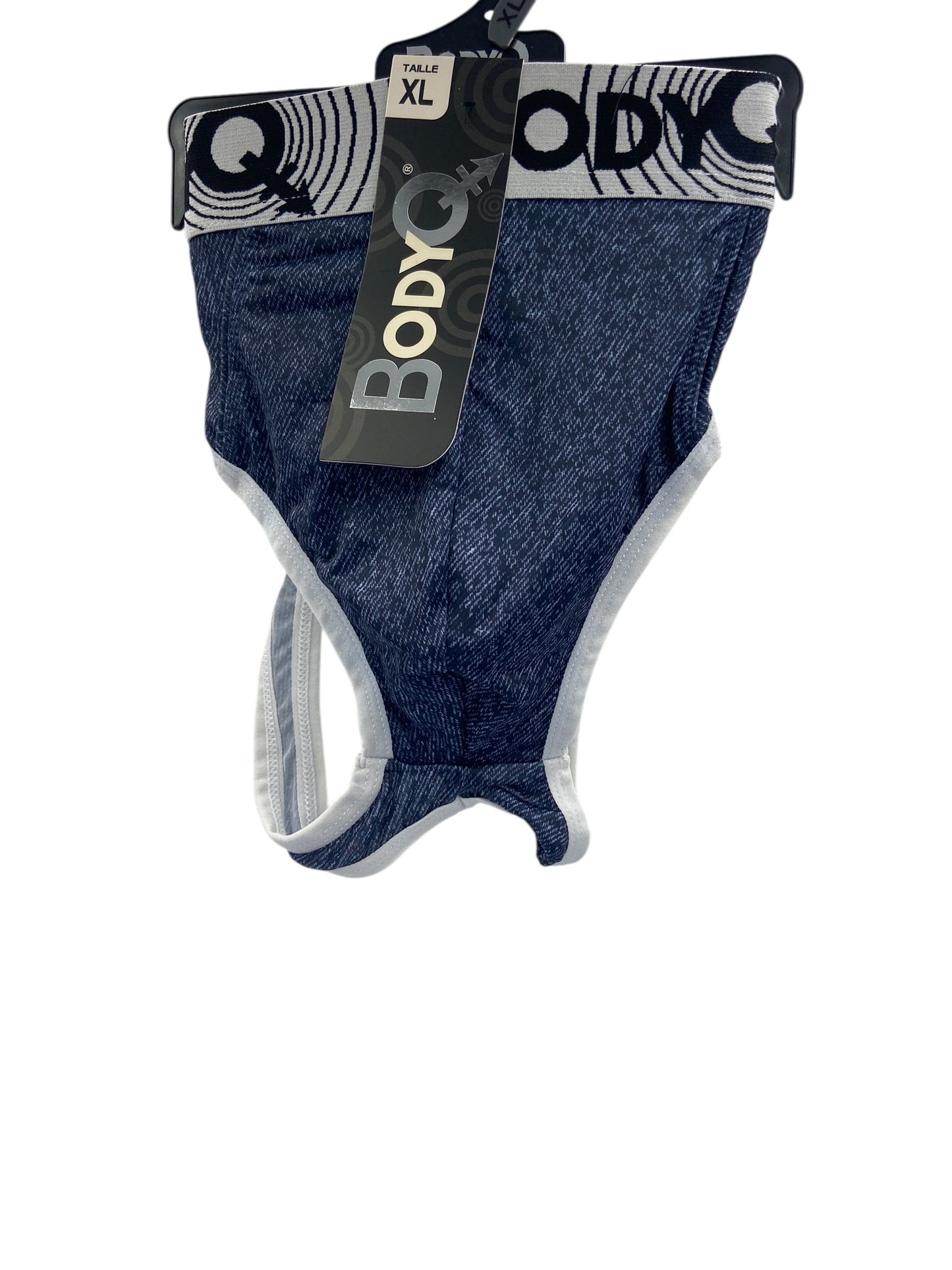BodyQ Male Lingerie – Jockstrap Denim Size S, M, L, XL