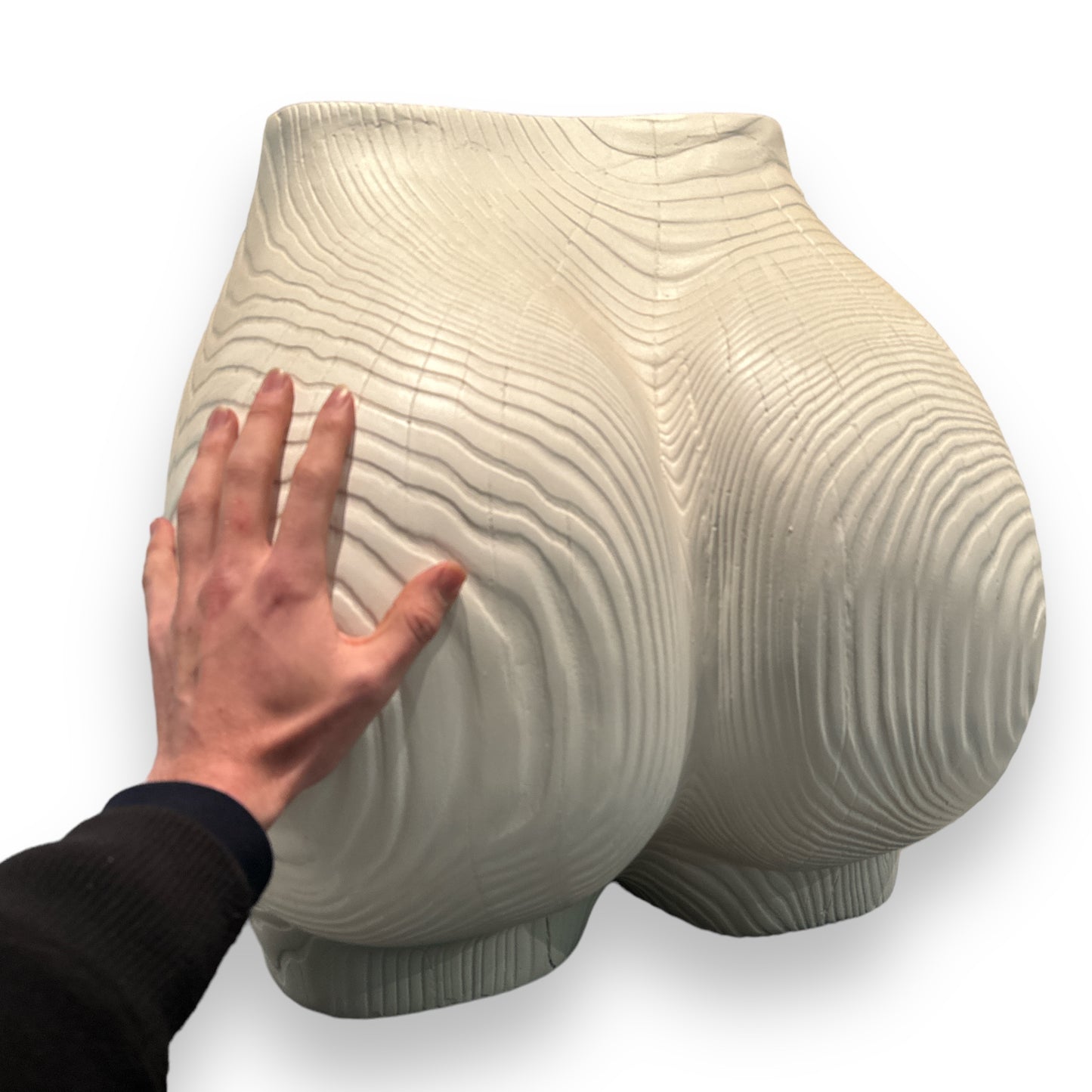Billy Studio’s - BM001 - Big Ass White Sculpture - 50x50x30cm - 35kg